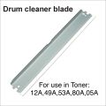 Drum cleaning blade for hp tone cartridge 12A, 49A, 53A, 05A, 80A, 11A, 55A, 51A, 64A, 90A, 81A, 42A 2015, 1320, 2055, 2035, 400, 2420, 3005, 3035, 3015, 525, 425, 4250, 4200, 600, 4015,4515, 4555, 630 wiper blade. 