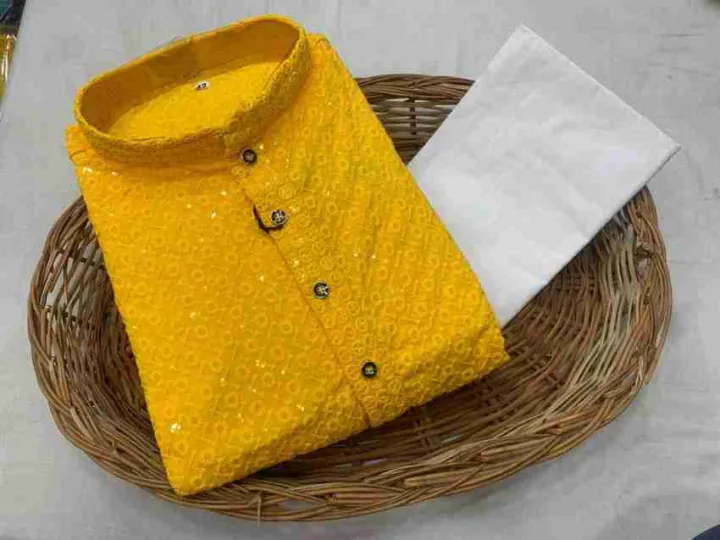 Embroidery%20Work%20Pure%20Cotton%20Kurta%20Pajama%20Set%20%7C%7C%20Kurtha%20Suruwal%20Set%20For%20Mens%20-%20Image%206