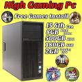 HP Z240 High Gaming Pc: Core i5 6TH Gen , 8GB Ram DDR4, 500GB HDD, 180GB SSD, 2GB Gaming GPU , Free Games install. 