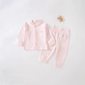 Autumn Baby High Waist Warm Pants Winter Fleece Lined Cotton Underwear Unisex Infant Sleepwear with Open Crotch Loungewear. 