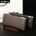 Hot Men’s PU Leather Business Wallet with Card and Coin Holder, Mobile Wallet for Men. 