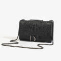 Luxury Sequined Crossbody Handbag for Women Brand Chains Shoulder Messenger Bag Casual Purse Fashionable Female Handbags. 