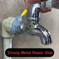 1set A+B Metal Repairing Adhesive 20g 50g 100g Super Glue Iron Steel Auto Radiator Water Tank Welding Glue Heat Resistance. 