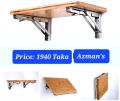 Folding table wall table wall mount table slim fit table. 