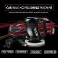 Portable Electric Sander Auto Vehicle Polisher Electric Tools Buffing Waxing Waxer Car Polishing Machine Waxed Buffer Cleaner. 
