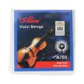 Alice A703 Violin Strings Plated Steel Alloy Winding With 4 pieces Strings Set E/A/D/G Practice Using Violin Strings Full Size. 