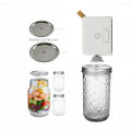 Unique 7 in 1 Automatic Home Mini Rechargeable Vacuum Sealer Pump Compressor Food Bag Heat seal Device Packaging Sealing Machine.