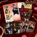 Genuine Harry Potter Hogwarts Commemorative Ticket Holder Set Hermione Malfoy Snape Merchandise Notes Bookmarks Stationery . 