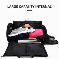 Convertible Garment Bags for Travel Large Capacity Duffel Bag with Shoe Pouch Weekend Business Trip Luggage Carry On Tote XM130. 