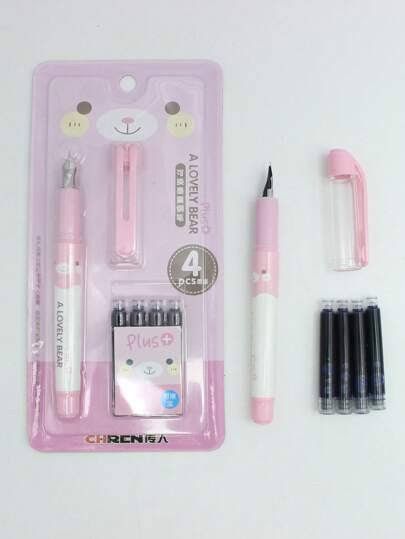 Chren%203360k%20gift%20pen%20pack(%201%20pcs%20pen%20with%204%20ink%20cattridges)%20-%20Image%206