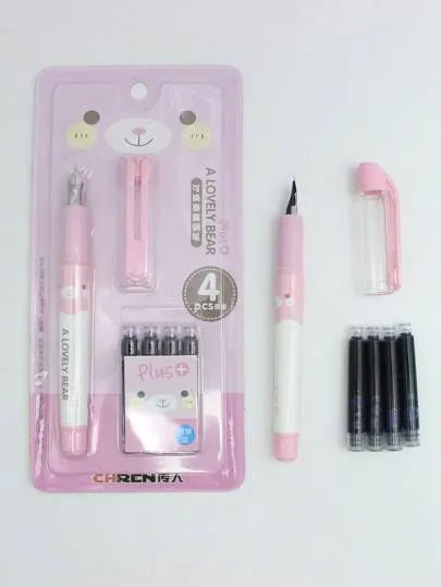 Chren%203360k%20gift%20pen%20pack(%201%20pcs%20pen%20with%204%20ink%20cattridges)%20-%20Image%206