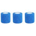 3Pcs Bandage Waterproof Medical Therapy Self Adhesive Sports Muscle Tape Finger Joints Wrap First Aid Kit Pet Elastic Bandage. 