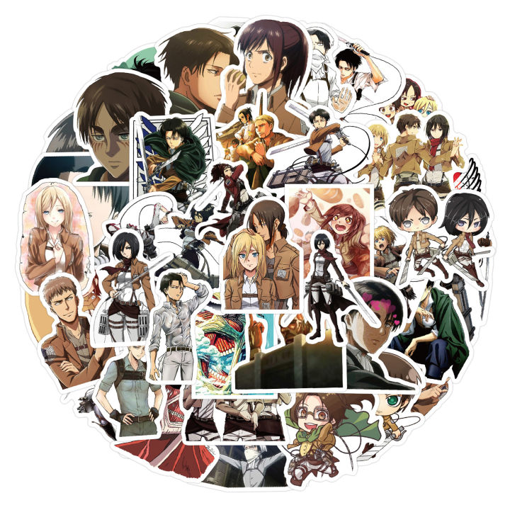 50Pcs%20Attack%20on%20Titan%20Stickers%20DIY%20Stickers%20Scrapbooking%20Phone%20Luggage%20Skateboard%20Waterproof%20Decals%20-%20Image%202