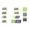 RTX 3090TI 3080TI 3070 3060 desktop sticker laptop graphics card label. 