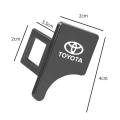Car Seat belt Clip Toyota Brand Logo. 