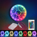 Battery-powered flexible color-changing LED strip Light with remote control for TV backlighting, bars, cabinets and bedroom DIY. 