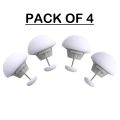 8Pcs Bedsheet Clips Non-Slip Fitted Quilt Sheet Holder Household Simple Pure Color Quilt Holder Mushroom Shape Quilt Clip, BedSheet Quilt Clip Duvet Cover Fastener Clip Anti Slip Blanket Buckles Quilt Holder Fixator Gripper Easy To Unlock- Mulitcolor. 