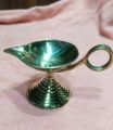 Traditional Design Brass Stand Pradip /Brass Diya Oil Lamp Stand - 1ps. 