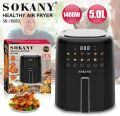 Sokany Air Fryer 5 Ltrs Digit Display And Touch. 