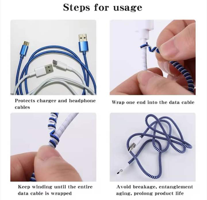 Wire%20Protector%20Cable%20Protector%20Charging%20Cable%20Hands%20Free%201.4M%20-%20Image%206