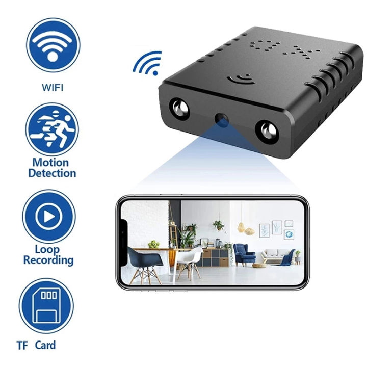 Full HD 1080P Mini ip Cam XD WiFi Night Vision Camera IR-CUT Motion Detection Security HD Video Recorder Suport TF card