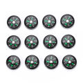 New 12Pcs 20mm Mini Pocket Oil Filled Compass Survival Compasses for Hiking Camping Outdoor Activities Accessory Multi Tools. 