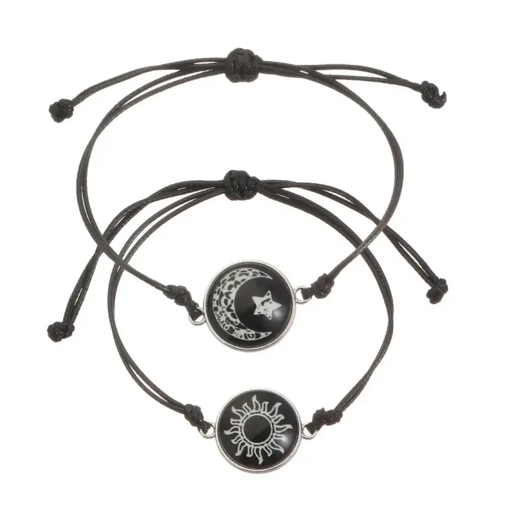 2%20PCS/Set%20Couples%20Bracelet%20for%20Women%20Lover%20Luminous%20Sun%20Moon%20Rope%20Charm%20Friendship%20Girlfriend%20Party%20Jewelry%20Gift%20-%20Image%206