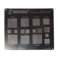 Universal Stencil for Bga Ic Reballing Use Solder Paste & SMD for Ic Reballing/Steel Stencil/All Mobile Ic Reballing Kit/Ic Universal Stencil for Ic Reballing. 