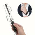 Portable Foldable Knife Brushes Hair Trimmer Comb Folding Spring Comb Automatic Combs Brush Accessories Styling Tools. 