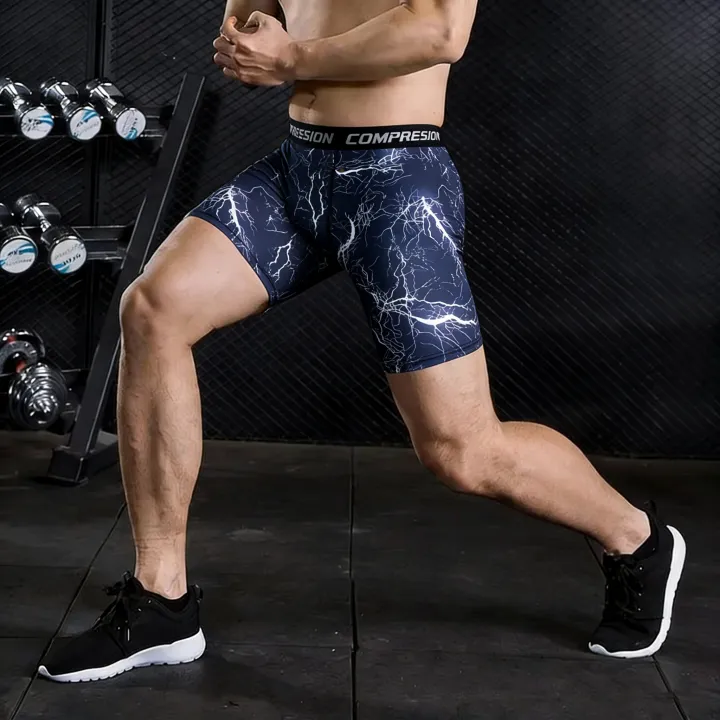 Compression%20Shorts%20Men%20Summer%20Skinny%20Tights%20Slim%20Fit%20Elastic%20Clothing%20Homme%20Sports%20Underwear%20Casual%20Fashion%20Short%20Pant%20Men%20-%20Image%204