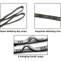 1pc Daisy Chain Climbing Hanging Rope Chrysanthemum Flying Yoga Extension Belt Adjustable Anti-Gravity Tree Swing Stretch Belt.