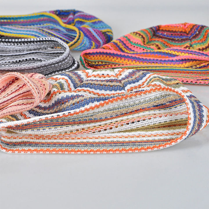Trendy%20Boho%20Style%20Breathable%20Knitted%20Beanie%20Striped%20Openwork%20Summer%20Hat%20Soft%20Comfort%20Stylish%20For%20Outdoor%20Women%20And%20Girls%20-%20Image%203
