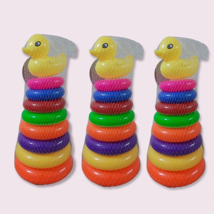 Ring Tower Toy | Baby's Bath Tub Floating Toy - Large