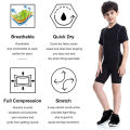 Youth Boys Compression Shorts Athletic Sports Performance Boxer Briefs Active Kids Running Undergarments Comfortable Underwear. 
