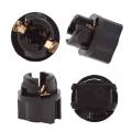 10Pcs Signal Lamp T5 Led T-Wist Sockets Bulb Holders Car Dashboard Instrument Panel Cluster Dash Lights Plug Base Part. 