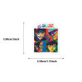 50PCS Gorillaz Stickers Decals For Phone Laptop Suitcase Notebook Skateboard Waterproof Stickers.