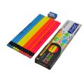 Doms Neon Pencil 12 Pieces[1 Packet]. 