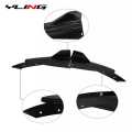 Car Rear Bumper Splitter - Cut Style Universal -Back Bumper Universal Car Canard Lip-Universal Gloss Black Rear Bumper Corner Splitters. 
