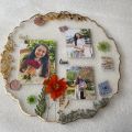 Birthday gift resin Frame Can be customise. 
