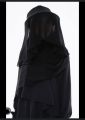 HAJJ UMRAH Cap Niqab Double Layer ladies Ihram Niqaab Purdah NIKAB FACE VEIL. 
