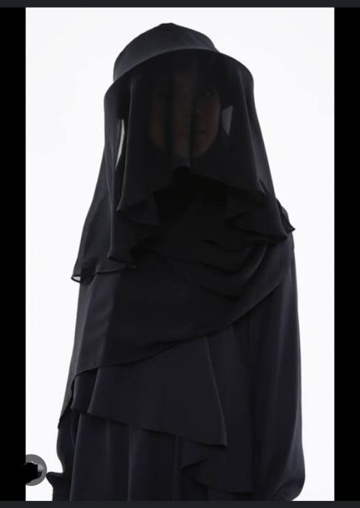 HAJJ%20UMRAH%20Cap%20Niqab%20Double%20Layer%20ladies%20Ihram%20Niqaab%20Purdah%20NIKAB%20FACE%20VEIL%20-%20Image%208