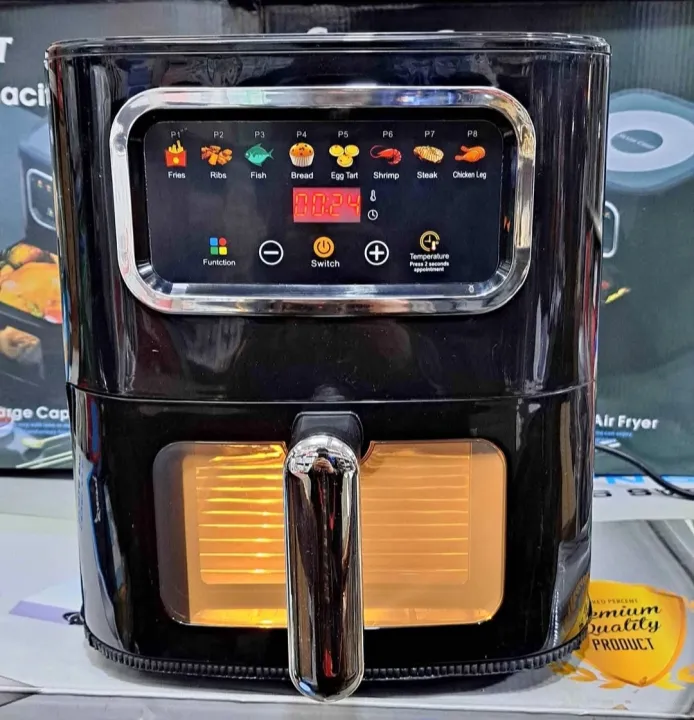 Silver%20Crest%20Digital%20Air%20Fryer%2012%20Ltrs%20With%20Transparent%20Basket%20-%20Image%202