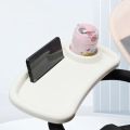 Baby Stroller Table Outdoor Dinner Tray For Child Food Milk Bottle Holder Baby Pram Table Kids Lunch Snack Trays Phone Holder.