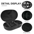 EVA Portable Storage Bag Waterproof Crossbody Bag Adjustable Shoulder Strap Shockproof Anti-Scratch for Meta Quest 3 VR Headset. 