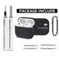 Case For Apple Airpods pro Case Earphone Accessories Wireless Bluetooth Headset Silicone Air Pod Pro 2 Cover With Cleaner Kit. 