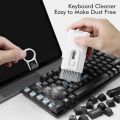 8 In1 Electronic Cleaner Kit Screen Cleaner Multifunctional Cleaning Brush for Earphone Keyboard Laptop Phone PC Monitor Camera. 