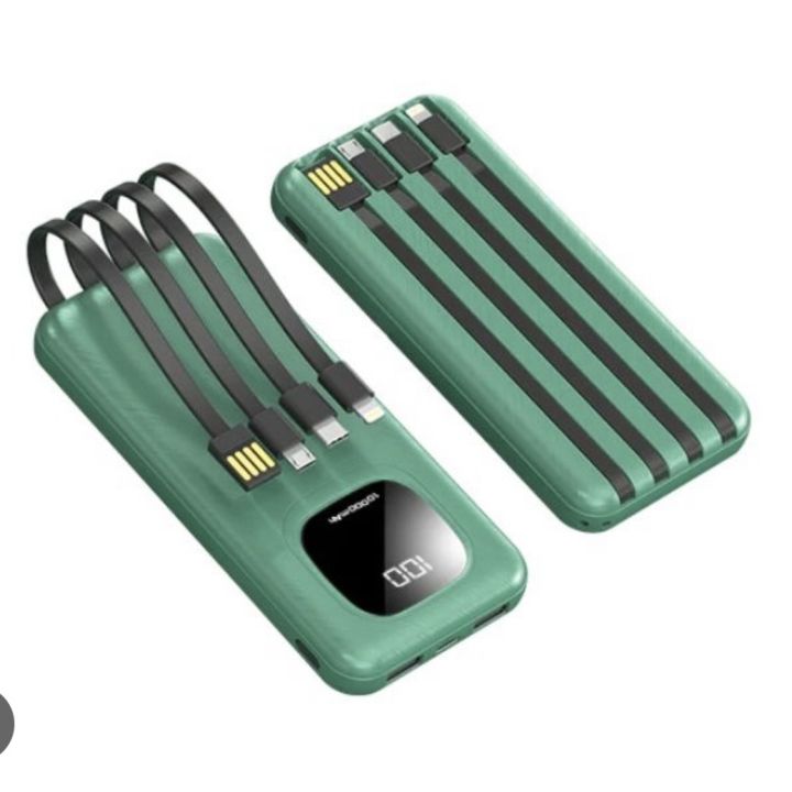 Benz-1 Power Bank (10000mAh) 5x Devices,3 in 1 cable, Best price in Pakistan