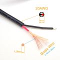 2 Pin 20AWG USB Male Cable Ends 12V 5A Power Pigtail 2 Wire USB A MaleBare Wire End Cable for DIY USB Plug Replacement 0.5M/1M.