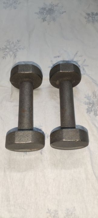 1kg PAIR Dumbbells (Imported cast iron)