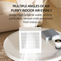 Mini Desktop Air Purifier HEPA Filtered Car Air Purified Air with Fragrance Negative Ion Purifier.